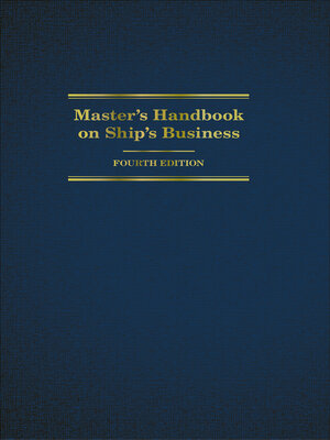 cover image of Master's Handbook on Ship's Business